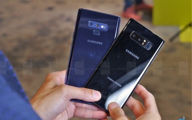 Galaxy Note 9 có trọng lượng 201gram.