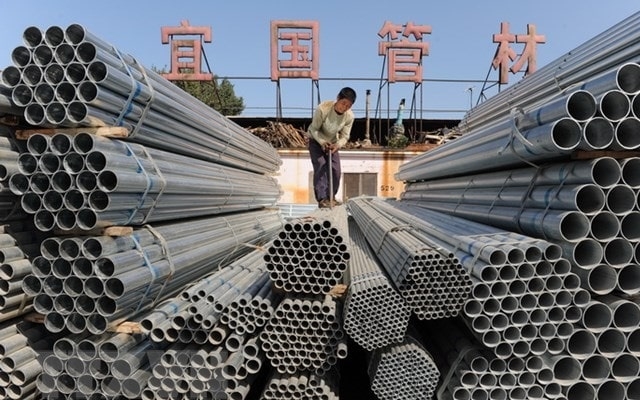 Năm 2017, Mỹ nhập khẩu 180 triệu USD ống kim loại từ Trung Quốc.