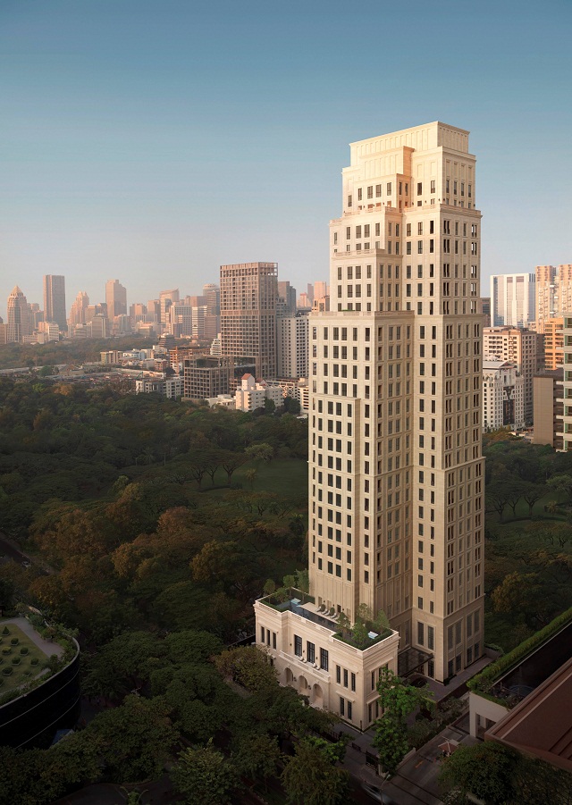 Sansiri 98 Wireless - một trong những khu căn hộ cao cấp chủ chốt mới nhất của Sansiri ở Thái Lan