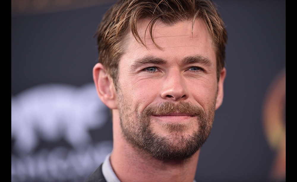 4- Chris Hemsworth Diễn viên ngôi sao của Thor: Ragnarok và Avengers: Infinity War kiếm được 64,5 triệu đô la vào năm 2018. Ảnh: SIPA