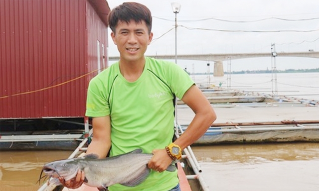 Anh Đỗ Ngọc Quyền - Giám đốc HTX Thủy sản sạch Hưng Hải