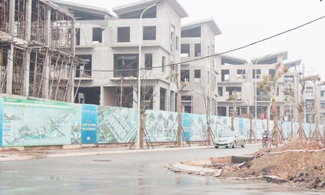 Khu biệt thự Khai Sơn (quận Long Biên) được xây dựng để đổi lấy con đường 3,7 km