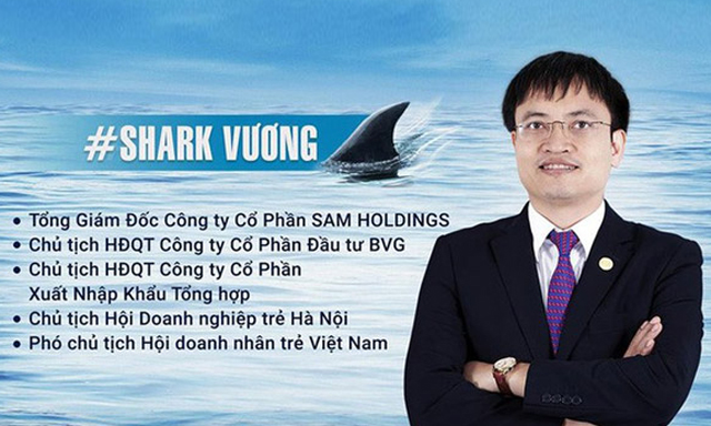 Shark Vương đăng ký bán hết 15,28 triệu cổ phiếu SAM