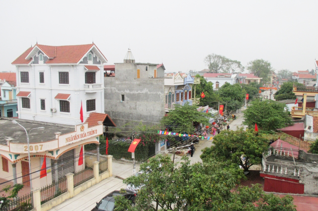 Với 100% số xã đạt chuẩn, huyện Cẩm Giàng quyết tâm về đích huyện NTM trong quý III/2018