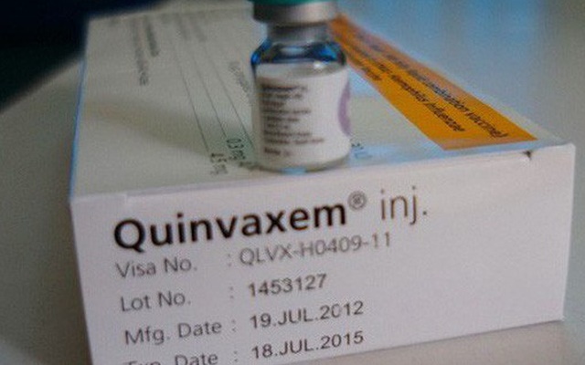 Quinvaxem của Hàn Quốc đã ngừng sản xuất và cung ứng cho Việt Nam từ ngày 15/12/2017.