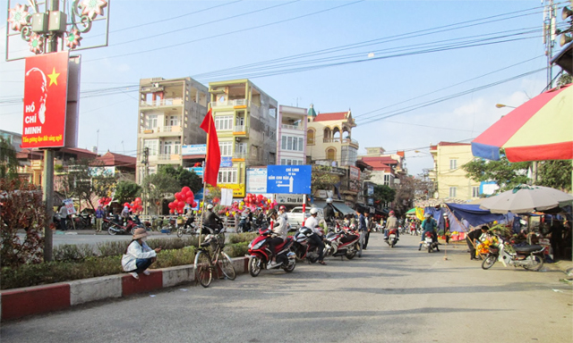 Thị trấn Nam Sách phong quang