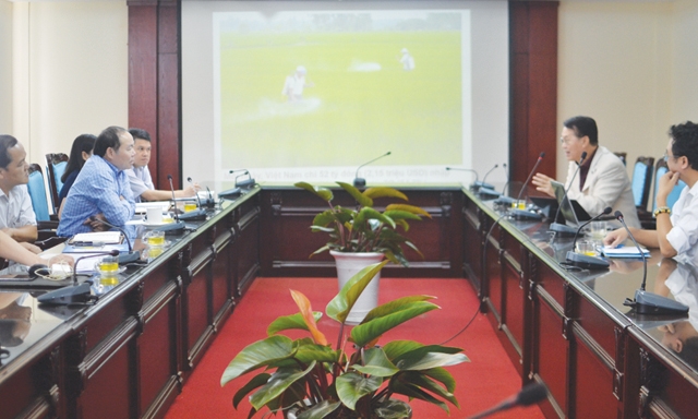 Toàn cảnh buổi làm việc