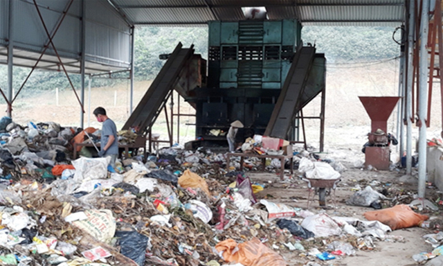 Dây chuyền xử lý rác thải thành phân hữu cơ