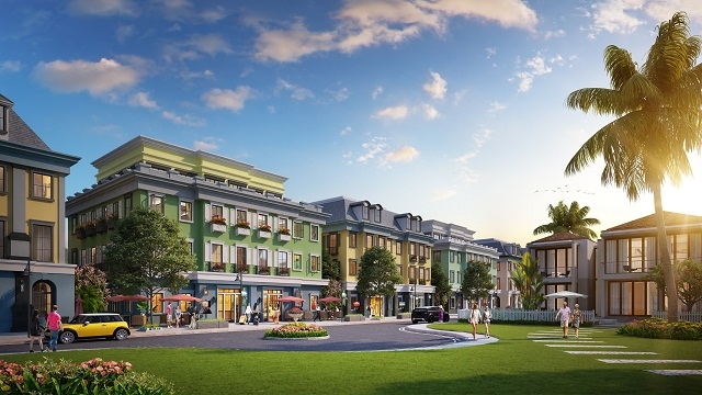 Boutique Shophouse nằm trong quần thể nghỉ dưỡng Sun Premier Village Ha Long Bay