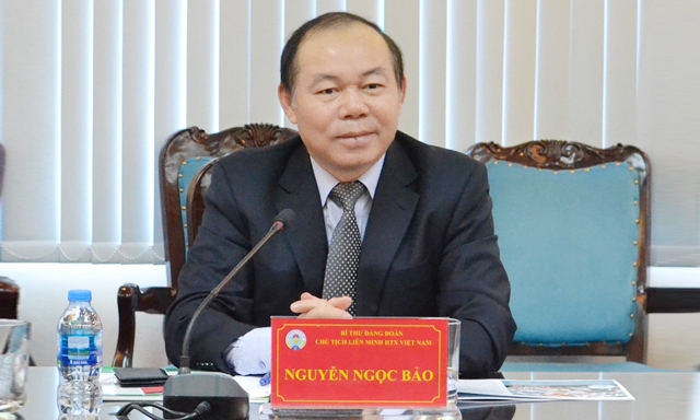 Chủ tịch Nguyễn Ngọc Bảo khẳng định công nghệ của Quỹ rất cần thiết cho sự phát triển nuôi trồng thủy sản sạch của Việt Nam