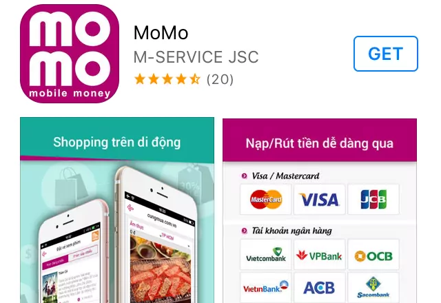 Momo ưu đãi giảm 50% giá vé (tối đa 200.000 đồng) khi mua vé tàu.
