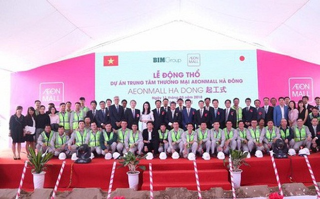 AEON Mall Hà Đông góp phần gia tăng giá trị BĐS khu vực