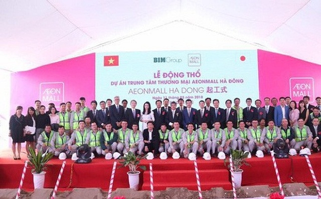 AEON Mall Hà Đông góp phần gia tăng giá trị BĐS khu vực