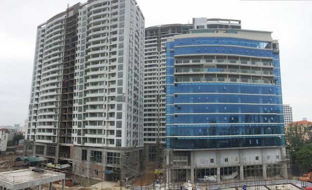 Dự án Tràng An Complex được thế chấp một phần tại ngân hàng. (Nguồn: Internet)