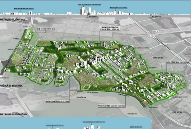 Hà Nội công bố điều chỉnh cục bộ phân khu đô thị N1 huyện Mê Linh. (Nguồn: Internet)