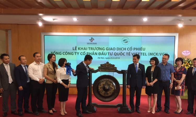 Viettel Global tăng hết biên độ phiên chào sàn