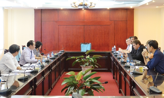 Toàn cảnh buổi làm việc