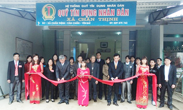 Quỹ TDND Chấn Thịnh khánh thành trụ sở mới