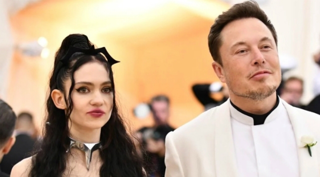 Elon Musk và bạn gái Grimes