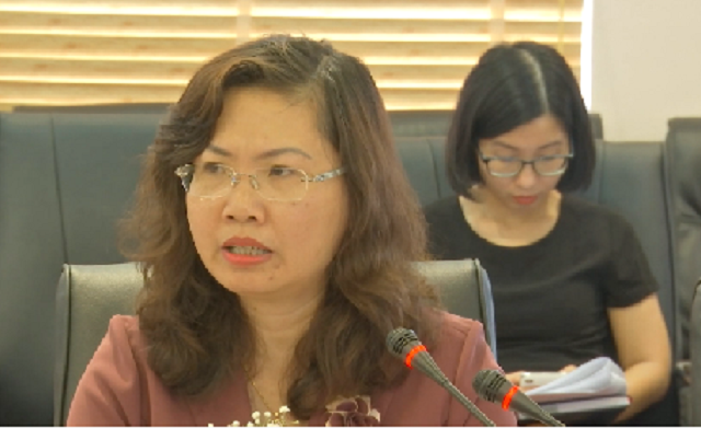 Bà Vũ Chân Phương - Phó Chủ tịch UBCKNN