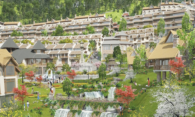 Tổ hợp nghỉ dưỡng đầu tiên tại Sapa do Sun Group xây dựng