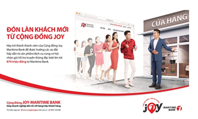 Cộng đồng JOY – Maritime Bank, cầu nối vững vàng giúp gắn kết các doanh nghiệp