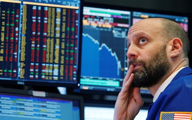 Chứng khoán Mỹ sụt giảm tồi tệ (Ảnh:Internet)