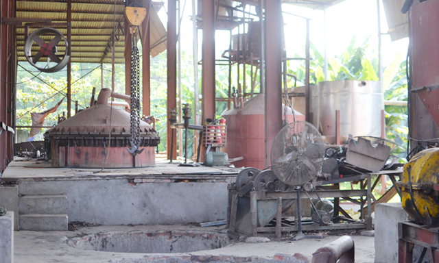 Dây chuyền chế biến tinh dầu quế của HTX