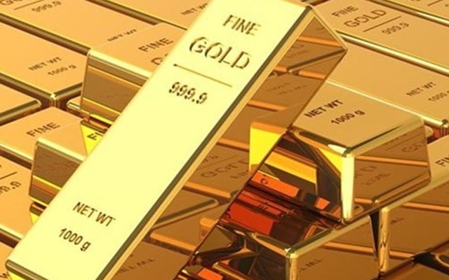 Giá vàng thế giới giao ngay đứng ở mức 1.228,2 USD/oz
