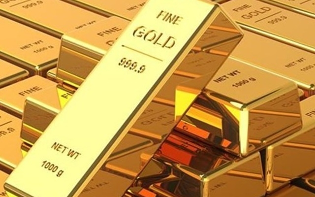 Giá vàng thế giới giao ngay đứng ở mức 1.228,2 USD/oz