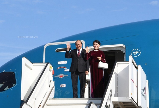 Trước đó, Thủ tướng Nguyễn Xuân Phúc và phu nhân đã thăm chính thức Vương quốc Bỉ từ ngày 16 - 18/10 (Ảnh: Chinhphu.vn)