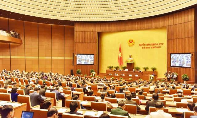 Khai mạc Kỳ họp thứ 6, Quốc hội khóa XIV