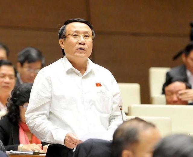 Đại biểu Hà Sỹ Đồng (Phó Trưởng đoàn Quảng Trị). Ảnh Internet