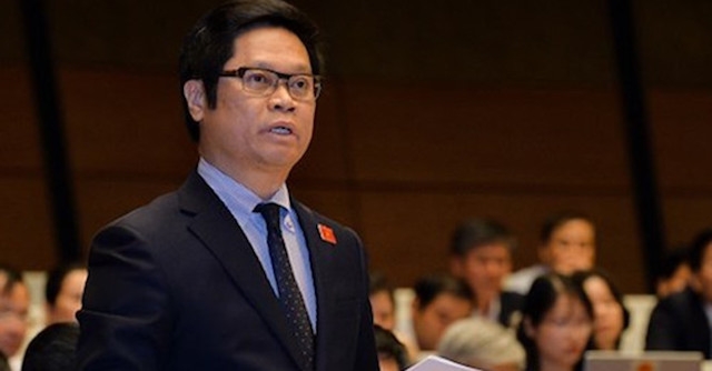 Đại biểu Vũ Tiến Lộc, đoàn Thái Bình (Ảnh: Internet)