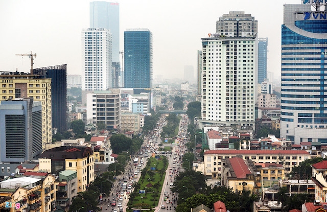 Khu vực nội đô lịch sử được xác định là hạn chế phát triển nhà, công trình cao tầng, giảm mật độ xây dựng. Nguồn:Internet