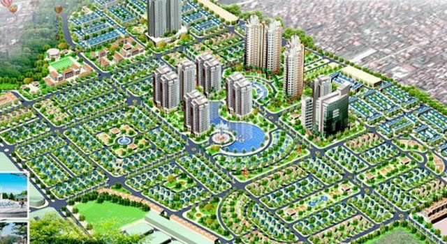 Phối cảnh dự án Khu đô thị Dầu khí Đức Giang (Ảnh: Internet)