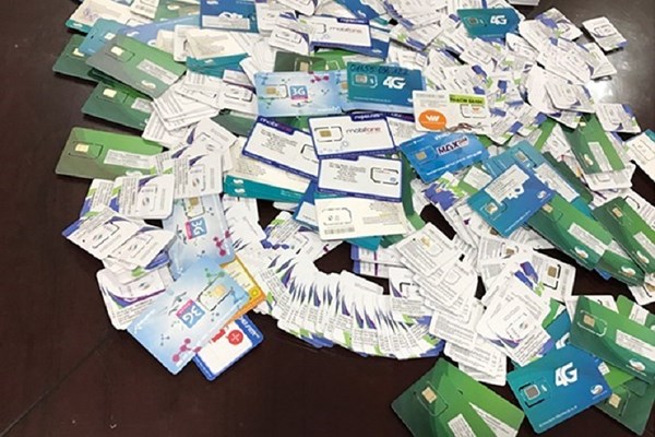 Sim rác là vấn đề bức xúc (Ảnh: Internet)