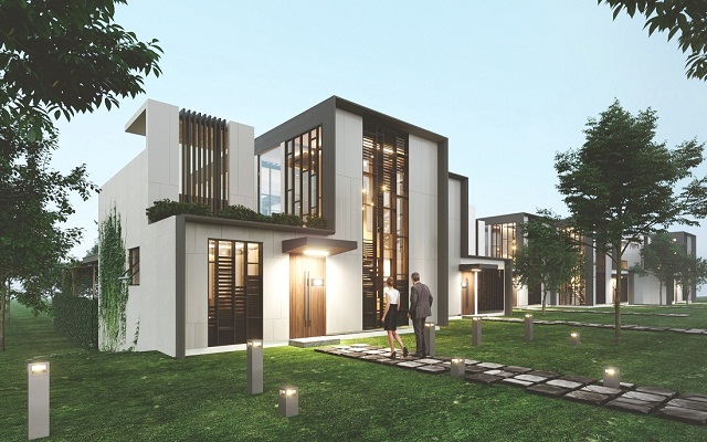 Kiến trúc hiện đại của The Coastal Villa hài hòa với thiên nhiên và văn hóa bản địa