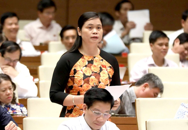 Đại biểu Ma Thị Thúy (Đoàn Tuyên Quang)