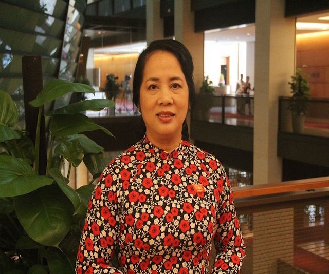 Đại biểu Trần Kim Yến (Đoàn Tp.HCM), Bí thư Quận ủy Quận 1 (Tp.HCM)