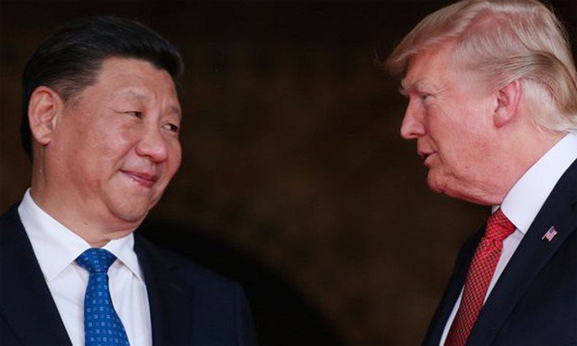 Tổng thống Mỹ Donald Trump và Chủ tịch Trung Quốc Tập Cận Bình