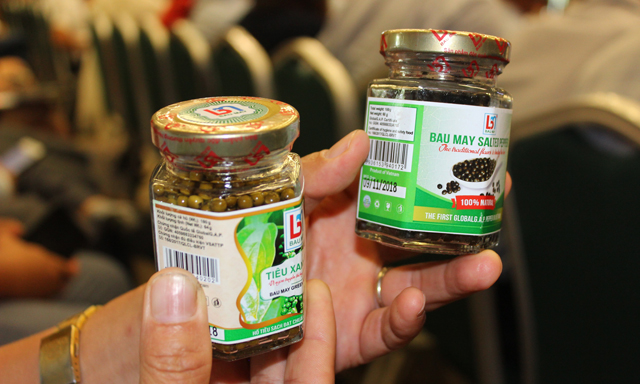 Tiêu không hạt của Việt Nam có mức giá đến 15 triệu đồng/kg