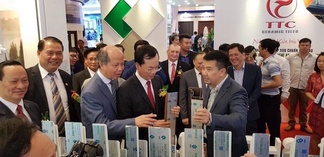 Triển lãm là cơ hội để các doanh nghiệp vật liệu xây dựng giảm hàng tồn kho (Nguồn: Internet)