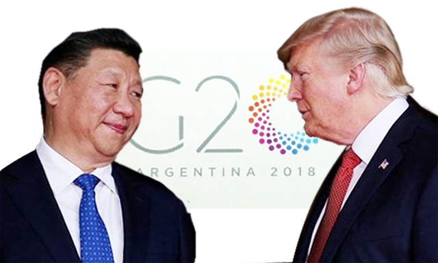 Tâm điểm ở Buenos Aires dự kiến sẽ là cuộc gặp giữa ông Trump và ông Tập Cận Bình