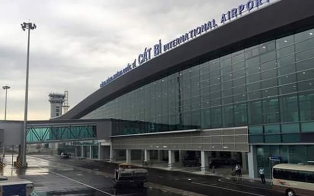 Cảng hàng không quốc tế Cát Bi -Hải Phòng (Ảnh: Internet)