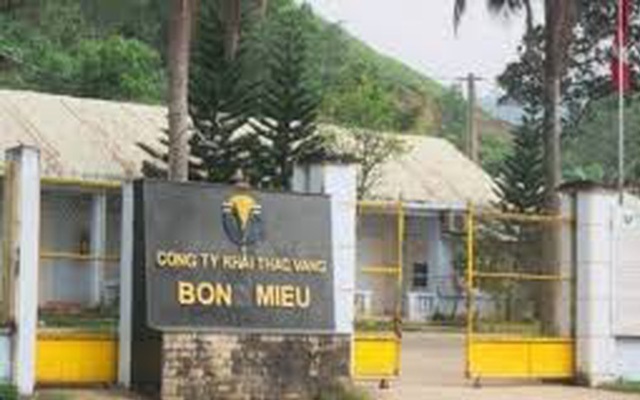 Công ty Vàng Bồng Miêu phá sản. Ảnh Internet