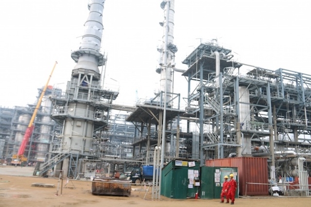 Dự án Lọc hóa dầu Nghi Sơn. Ảnh: Internet