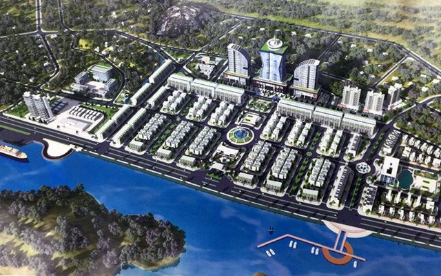 Phối cảnh dự án Khu đô thị Tây Nam TP Uông Bí (Ảnh Internet)