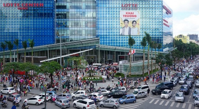 Trung tâm Lotte Center (Hà Nội). Ảnh Internet