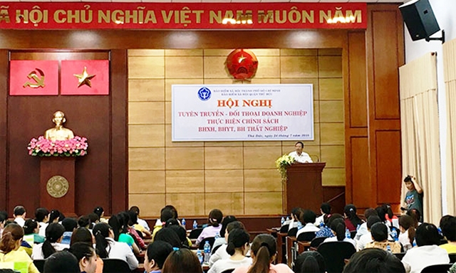 Một hội nghị đối thoại về BHXH tại Tp.HCM
